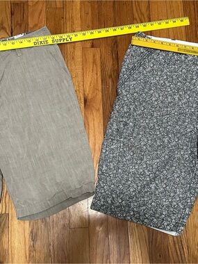 Lot of 2 Men's Size 36 Shorts Amplify Casual Wear First Cargo in Two-Tone Gray